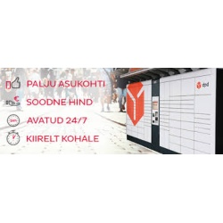 Eriolukord - tasuta tarne DPD pakiautomaati