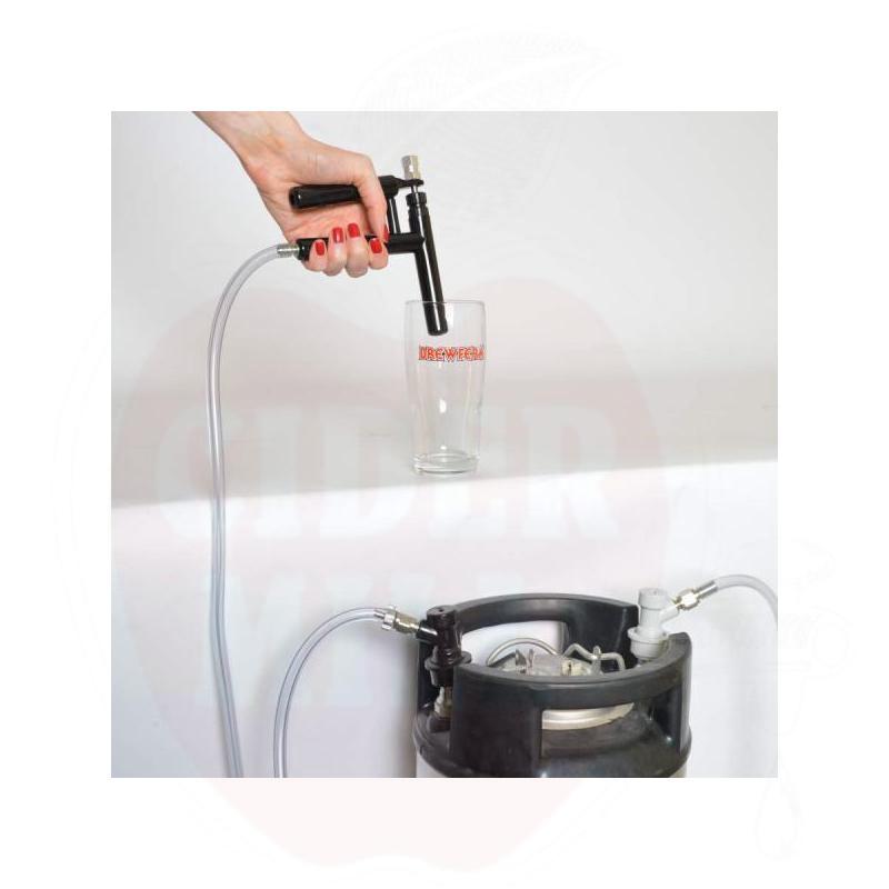 Pluto Beer Gun en nylon/inox • Brouwland