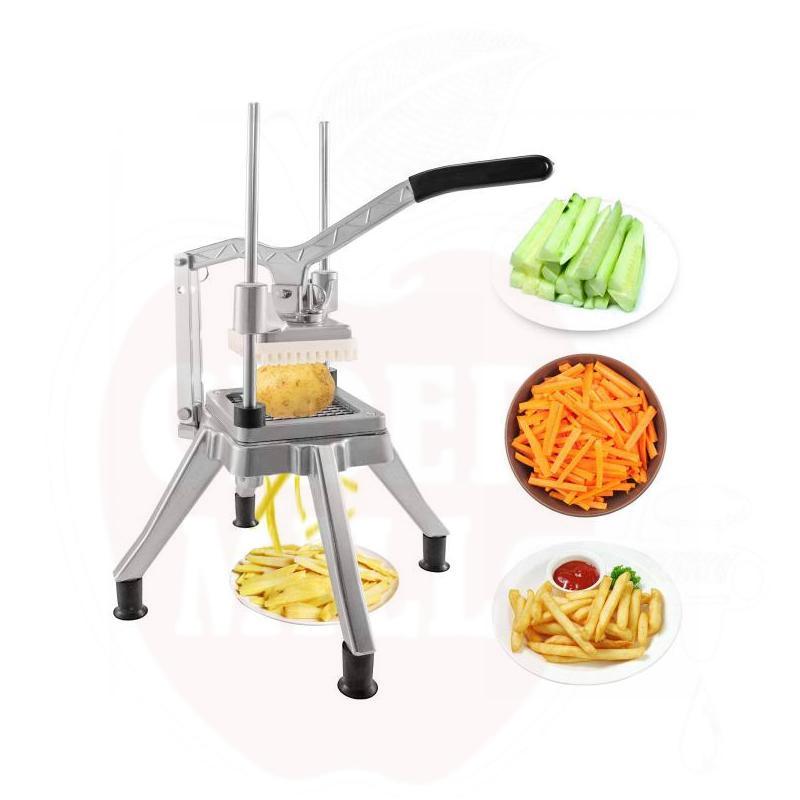 Manual Cutter Machine French Fries Potatoes Slicer Cutting Machine Fry  Frozen Kitchenware Equipment - China French Fries Cutter, French Fries  Machine Cutter