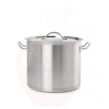 Edelstahltopf Hendi 32l, niedrig/breit Prof