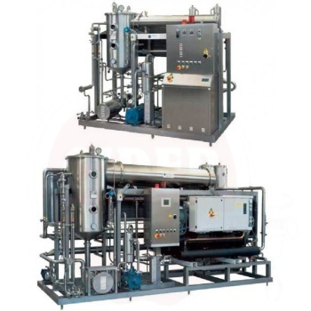 Vakuuminiai koncentratoriai CM 100-800l/h iki 70Brix