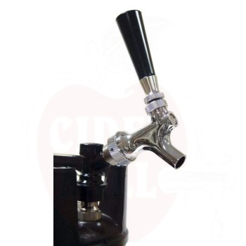 beertap + adaptor for soda-keg disconnect