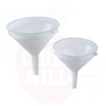 Piltuvas maistinis plastikas 24cm su filtru, 29-44mm angai