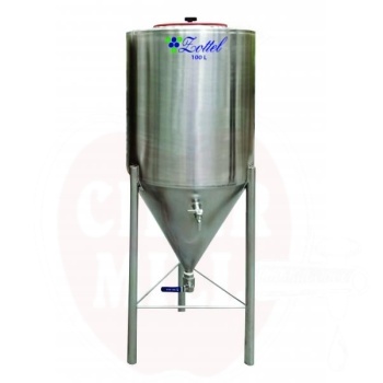 Fermentacijos ir fermentacijos bakas 100l, nerūdijantis