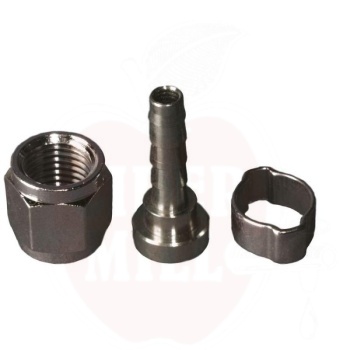 Ball-lock kiirliite voolikuotsik 8mm, 5/16" keere