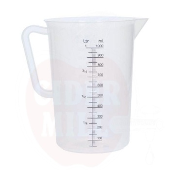 Measuring jug polypropylene, HENDI, 1L, ⌀110x(H)170mm