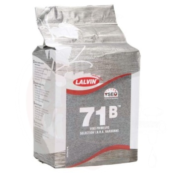 Vyno mielės Lalvin 71B 500g obuolių rūgšties mažiau, kvapai (balta/raudona)