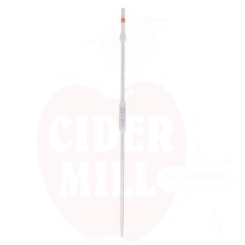 Stiklinis pipetas 10 ml, tūrinis