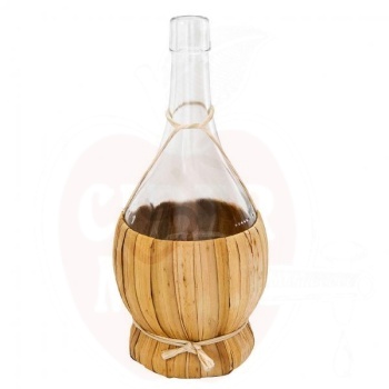 Klaaspudel Fiasco, 1000 ml, läbipaistev