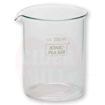 Stiklinė talpa 250ml, koloidinio sidabro generatoriui