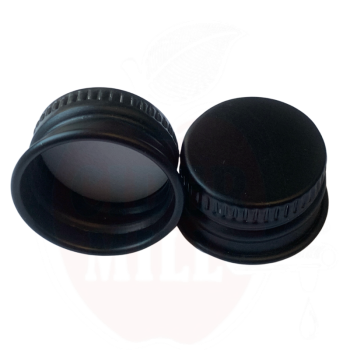 Metalinis dangtelis 18mm GL18, juodas