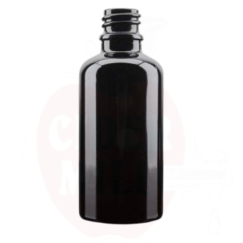 Stiklinis buteliukas Apteek 50ml tamsus/violetinis 18mm kamšteliui