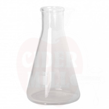 Laboratorinis stiklas 250 ml, atsparus karščiui