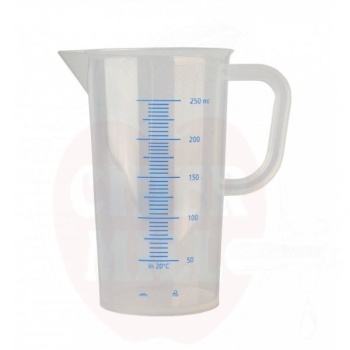 Matavimo ąsotis 0,25l PP plastikas