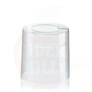 Heat-shrink capsule 37×35 mm transparent 25pcs