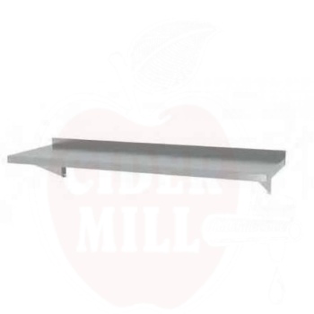 Wall shelf, with 2 brackets, HENDI, 1000x300x(H)250mm