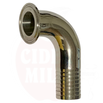 Schlauchklemme 1,5"/50,5 mm Winkel für 32mm Schlauch