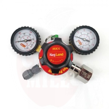 CO2 reduktorius KegLand MK4 su 1 reguliavimu
