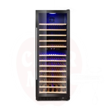 Wine cooler, 2-zone, 135 bottles, Arktic, 387L, 220-240V/130W, 595x675x(H)1625mm