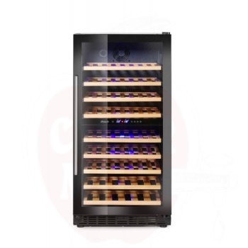 Wine cooler, 2-zone, 72 bottles, Arktic, 232L, 220-240V/110W, 595x675x(H)1215mm