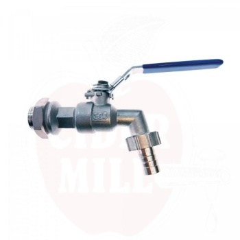 Rutulinis vožtuvas 1/2" su priešveržle ir 13 mm antgaliu