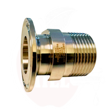 Perėjimas tri-clamp D50,5mm perėjimas 1" VK