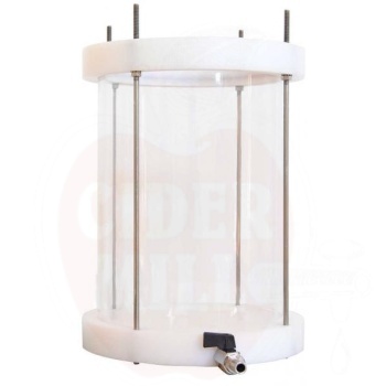 Filtro korpusas Enolmaster, Pyrex stiklas