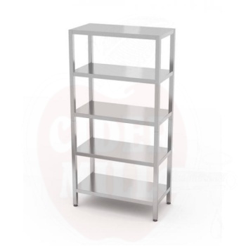 Regal 900x450x1800(mm), Edelstahl, klappbar