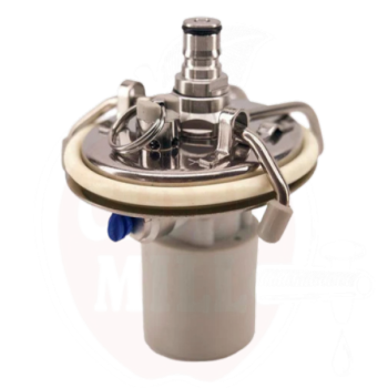 Carbonation lid for beer kegs (Soda water), up to 10L/h