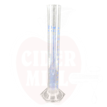 Matavimo cilindras 250ml stiklinis, su matavimo skale