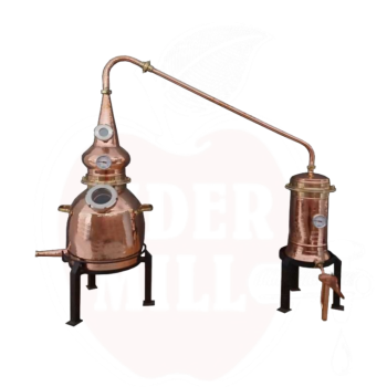 Destilaator 40L Alembic vertikaalsete torudega, viskile