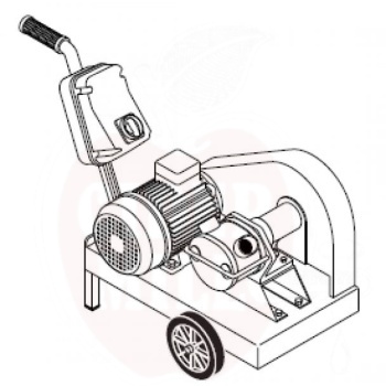Siurblys Liverani GR MAXI 80 43800-24600l/h +95C, 3F/400V