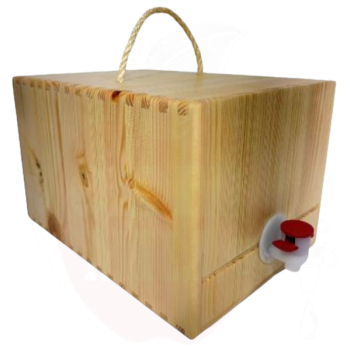 Medinė dėžė 5L bag-in-box maišeliams