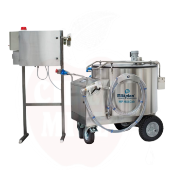 Piima transpordimahuti MilkCab 500L elektriajamiga, 4-rattaga, 24kW