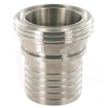 Žarnos jungtis DIN11851 DN25 25mm žarnai išorinis sriegis
