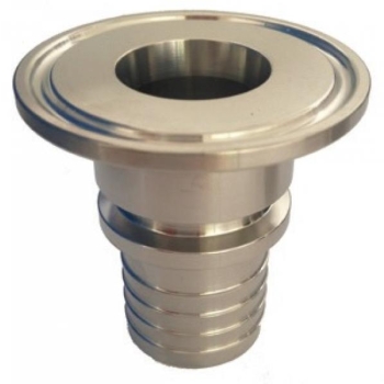 Clamp-fittings DIN 32676 D50.5mm to 32mm hose