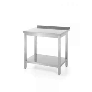 Work table with shelf - for self-assembly 1400x600x(H)850