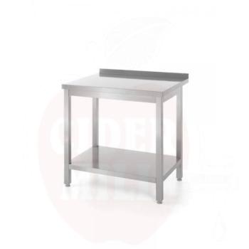 Work table with shelf - for self-assembly 1400x600x(H)850