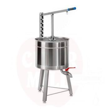 Puristinhana VP, ruostumaton 80 l