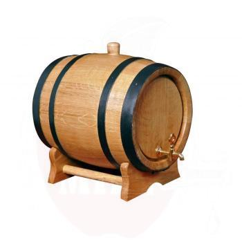 Oak barrel 10L s.steel insert 5L