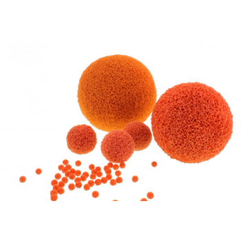 sponge rubber balls, medium-sized pores 15mm