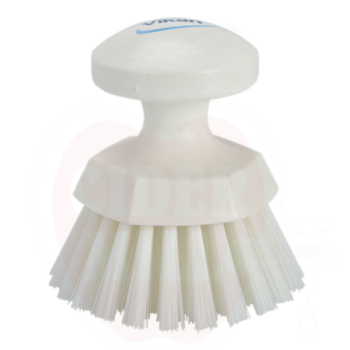 Hand wash brush Vikan 110mm, white