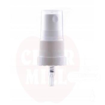 Micro sprayer white with cap PP natural; dia 18/415; tube length 115mm