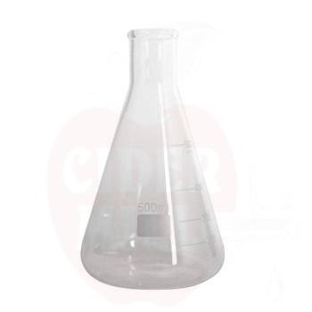 Glass 500 ml graduated heat-resistant