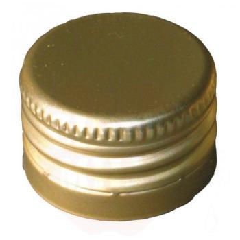 PP caps 28 x 18 threaded gold 1,000 pcs