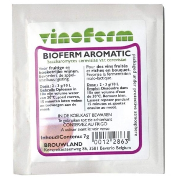dried wine yeast Bioferm Aromatic 7g
