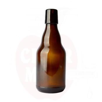 Flip-top bottle 33 cl Steinie, brown, without flip-top