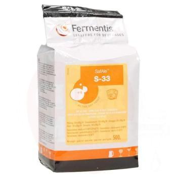 Fermentis dried brewing yeast SafAle S-33 500 g