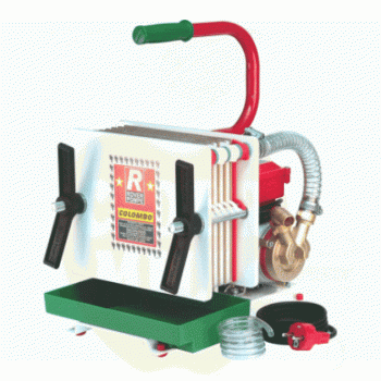 Plåtfilter Rover 6 plattor, pump