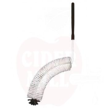 Curved brush for demijohns 15-34 litre